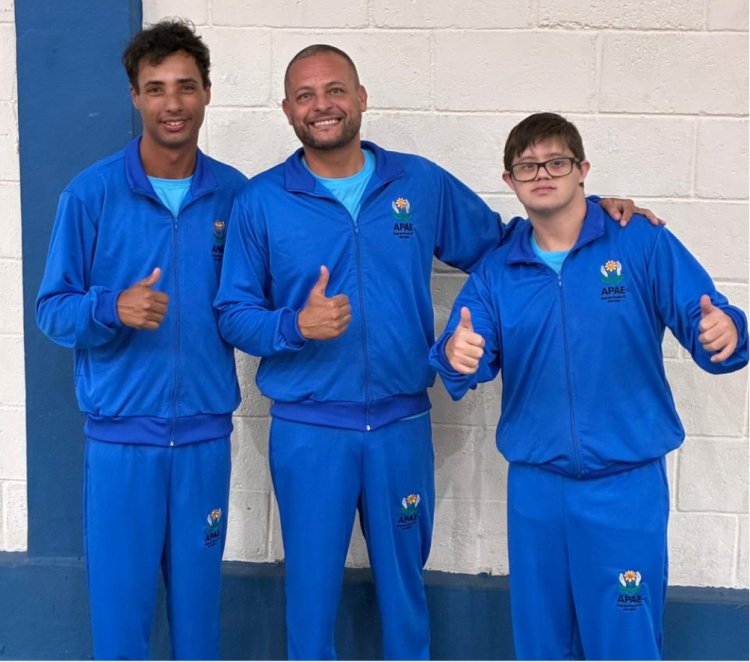 APAE de Mogi das Cruzes participa da 24ª Olimpíadas Nacionais das APAEs com dois atletas classificados na natação