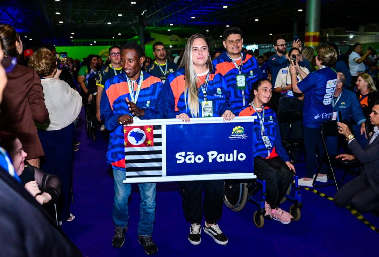 Delegação do Estado de São Paulo inicia com entusiasmo sua participação nos jogos da XXIV Olimpíadas Especiais das APAEs