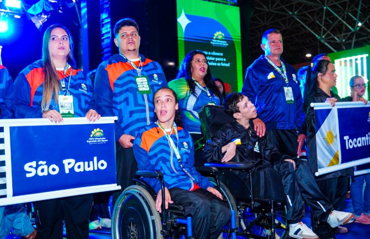 Delegação do Estado de São Paulo inicia com entusiasmo sua participação nos jogos da XXIV Olimpíadas Especiais das APAEs