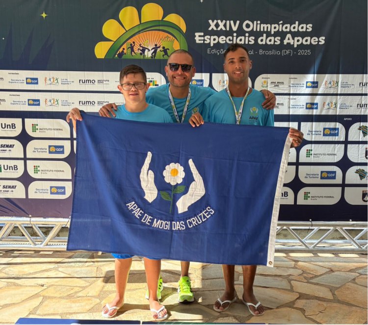 APAE de Mogi das Cruzes conquista sete medalhas na 24ª Olimpíada Nacional das APAEs