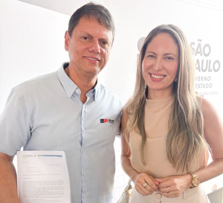 Cristiany de Castro apresenta demandas da rede APAE ao governador durante agenda na região de Franca