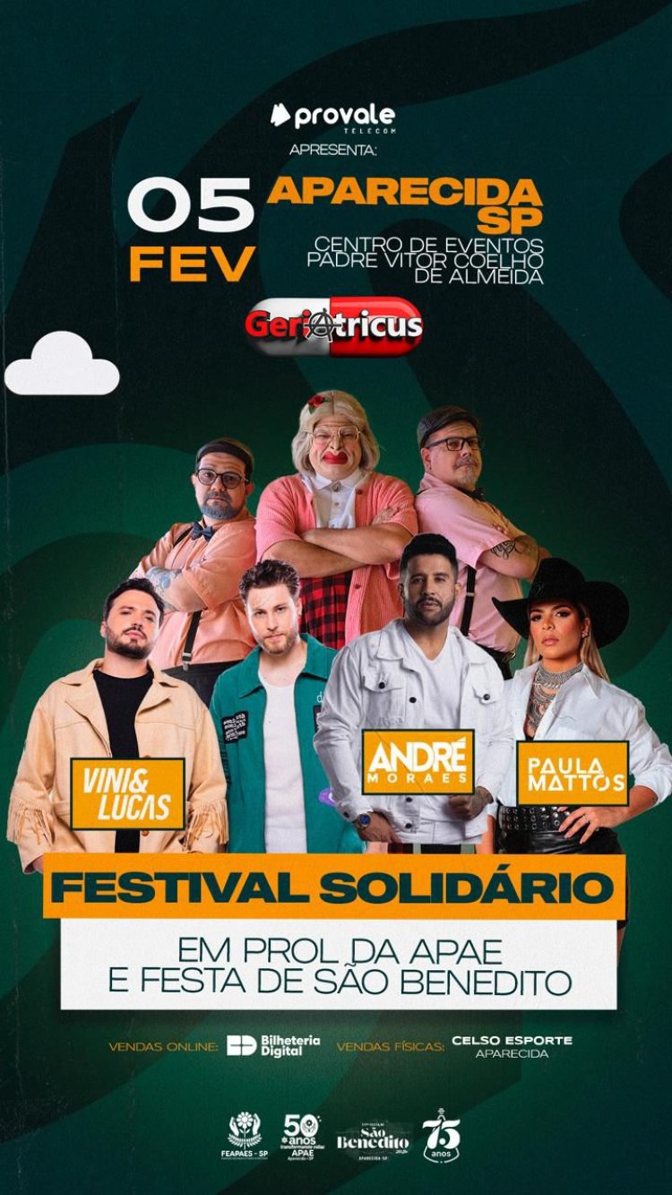 FEAPAES-SP INDICA - Festival Solidário em Aparecida (SP)