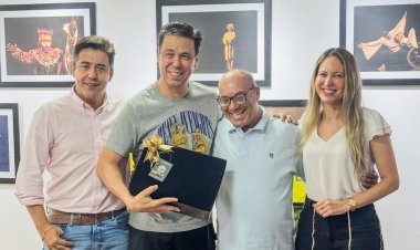 Presidente da FEAPAES-SP recebe ícones do esporte e fortalece agenda de inclusão