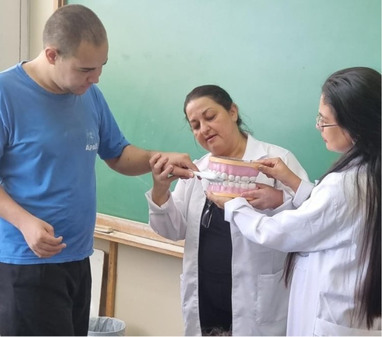 APAE de Mogi das Cruzes inicia ano letivo com ação de saúde bucal voltada ao mercado de trabalho