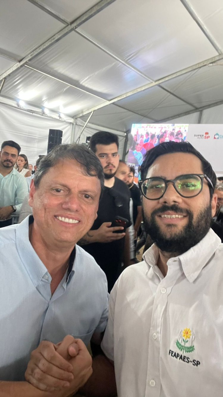 Presidente da FEAPAES-SP, presente em nova agenda com o governador e a primeira-dama, reforça pautas da rede