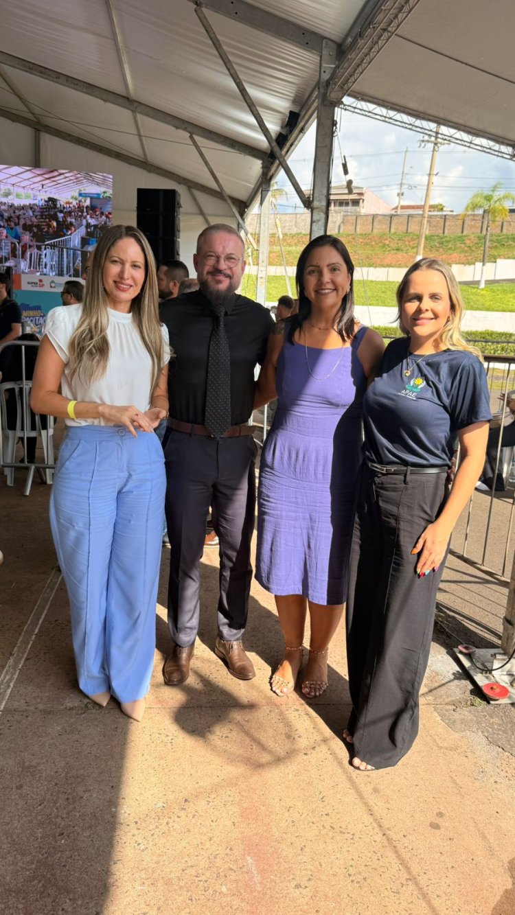 Presidente da FEAPAES-SP, presente em nova agenda com o governador e a primeira-dama, reforça pautas da rede