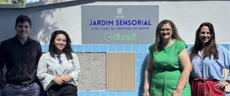 APAE de Capela do Alto inaugura Jardim Sensorial