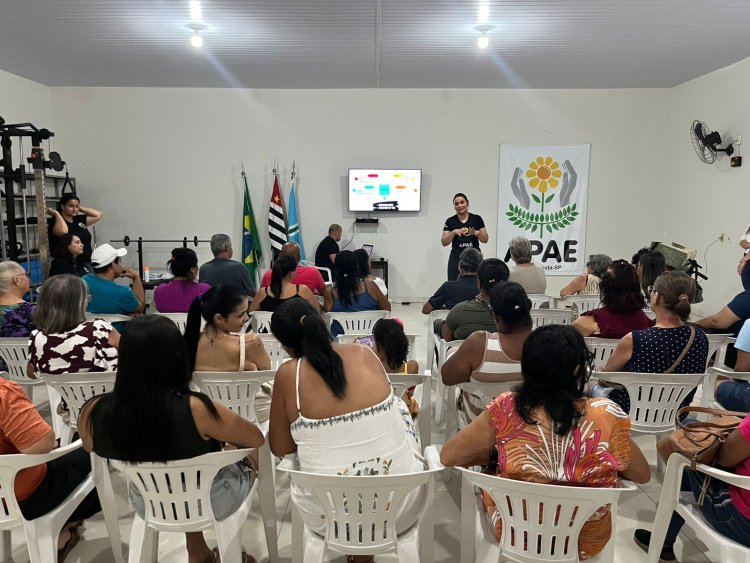 Reunião de Responsáveis da APAE de Tupi Paulista