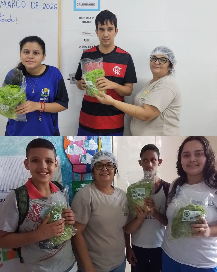 Parceria para uma alimentação saudável para os atendidos da APAE de Tupi Paulista