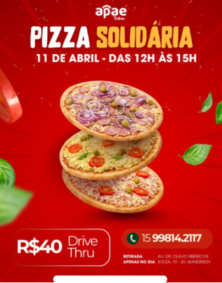 Preparativos da Pizza Solidária APAE de Tatuí
