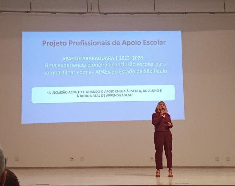 APAE de Tupi Paulista presente no evento Educação em Pauta