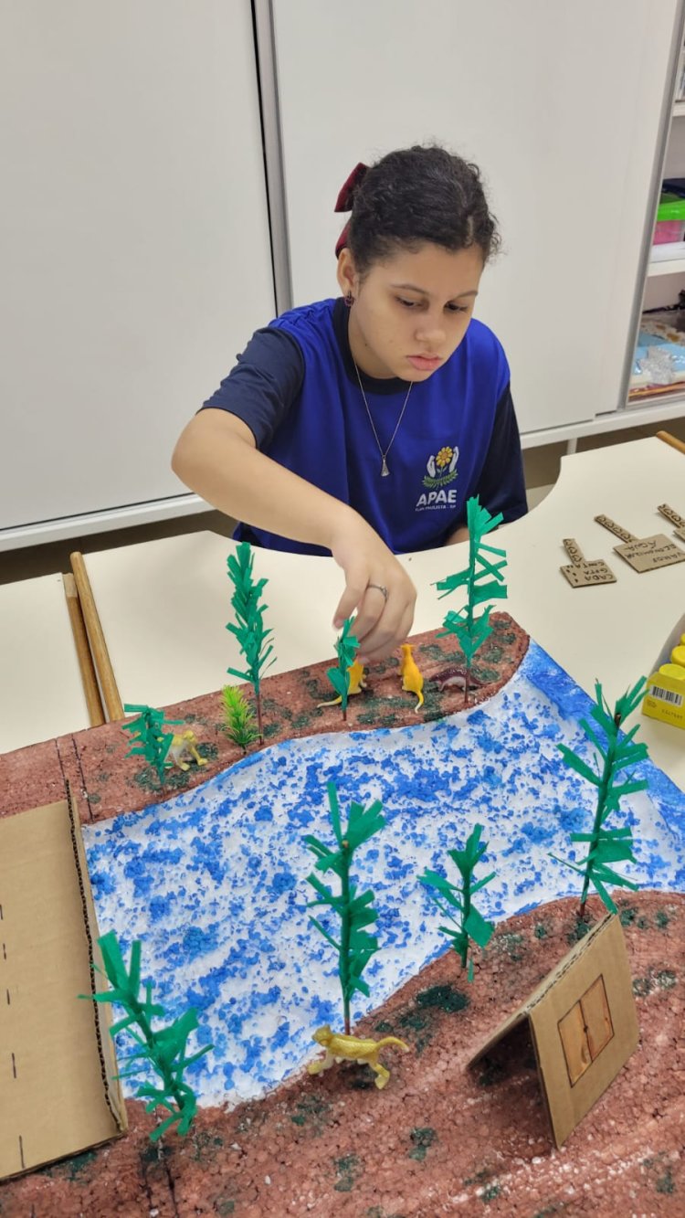 APAE DE Tupi Paulista - Aprender na prática faz toda a diferença