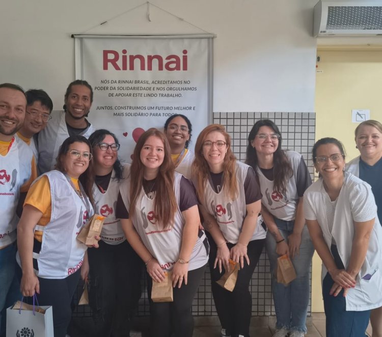 APAE de Mogi das Cruzes recebe doação de ovos de Páscoa do Grupo Rinnai e celebra dia de alegria com alunos