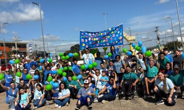 Caminhada Dia Mundial de Conscientização do Autismo APAE CABREÚVA