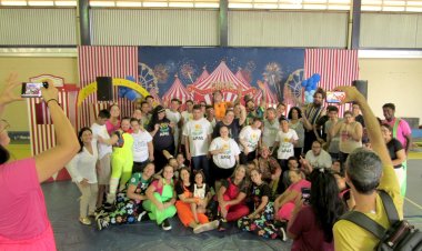 Dia do Circo: Grupo Rosa dos Ventos se apresenta na APAE de Rancharia