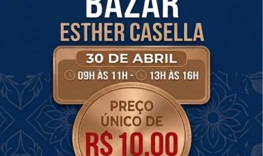 Bazar da APAE de Mogi das Cruzes oferece peças seminovas a preço único de R$ 10