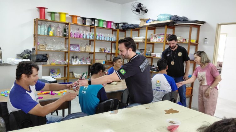 Páscoa na APAE de Tupi Paulista, ainda mais doce e cheia de alegria