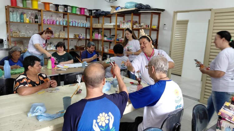 Páscoa na APAE de Tupi Paulista, ainda mais doce e cheia de alegria