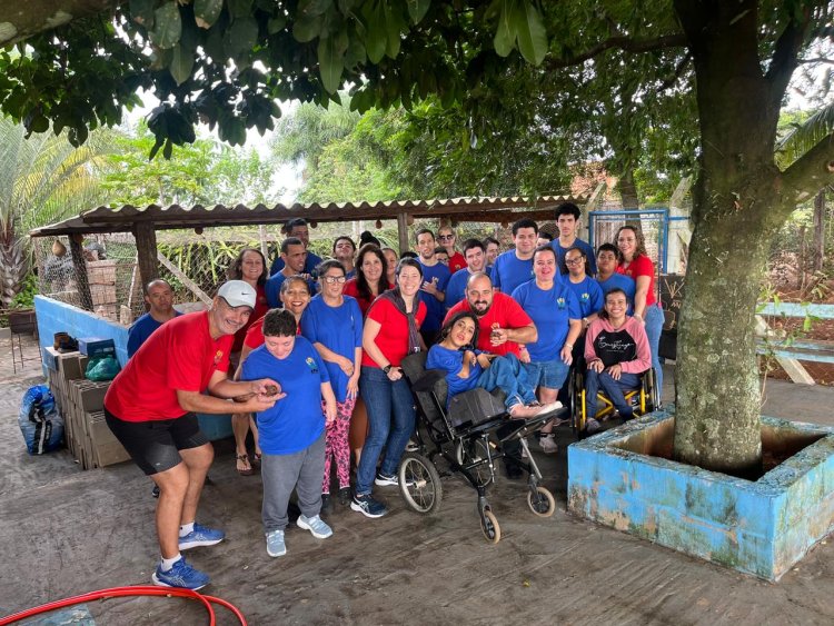 APAE de General Salgado promove celebração de Páscoa com integração e contato com a natureza