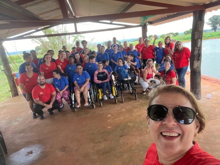 APAE de General Salgado promove celebração de Páscoa com integração e contato com a natureza