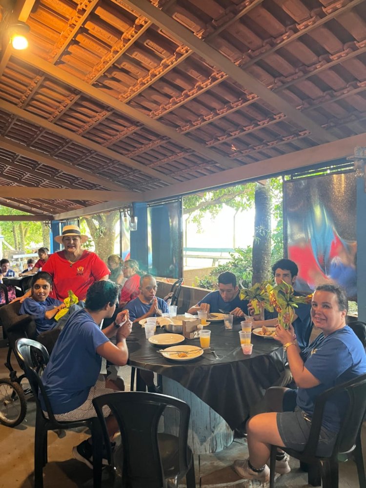 APAE de General Salgado promove celebração de Páscoa com integração e contato com a natureza