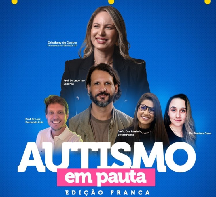 Faltam 7 dias: Autismo em Pauta já ultrapassa 600 inscritos e reforça sua grandiosidade no Estado de São Paulo
