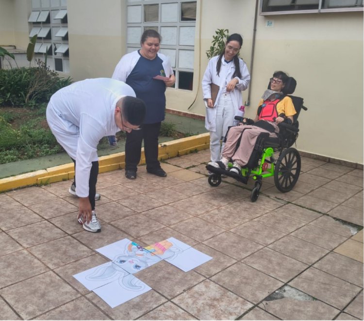 APAE de Mogi das Cruzes realiza atividade de Páscoa com alunos do projeto “Construindo Minha História”
