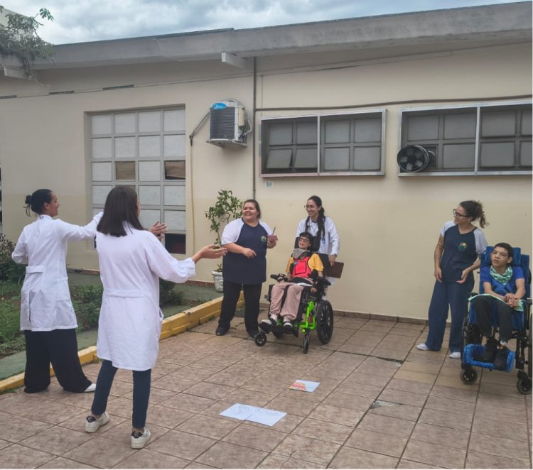 APAE de Mogi das Cruzes realiza atividade de Páscoa com alunos do projeto “Construindo Minha História”