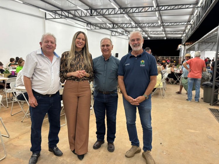 Presidente da FEAPAES-SP presente no 23º Leilão Festa da APAE de Santo Antônio da Posse