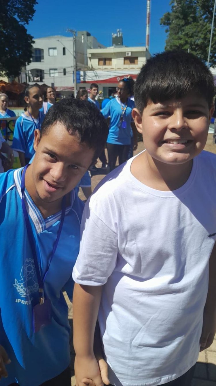 Caminhada Autismo na APAE de Iperó