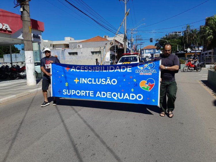 Caminhada Autismo na APAE de Iperó