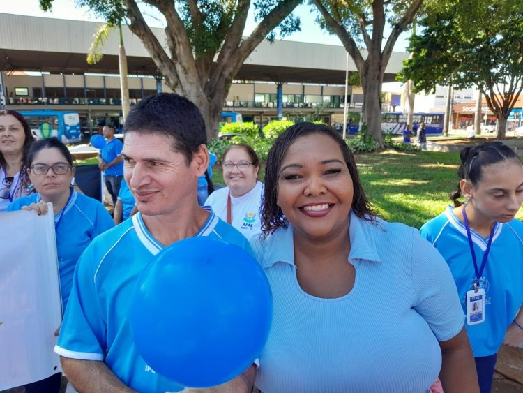 Caminhada Autismo na APAE de Iperó