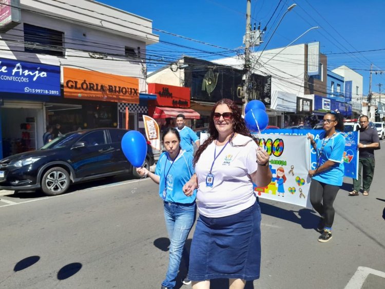 Caminhada Autismo na APAE de Iperó