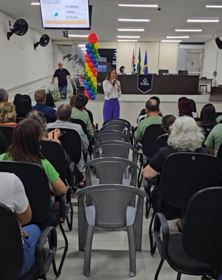 Presidente da FEAPAES-SP realiza palestra de destaque na Câmara Municipal de Cunha