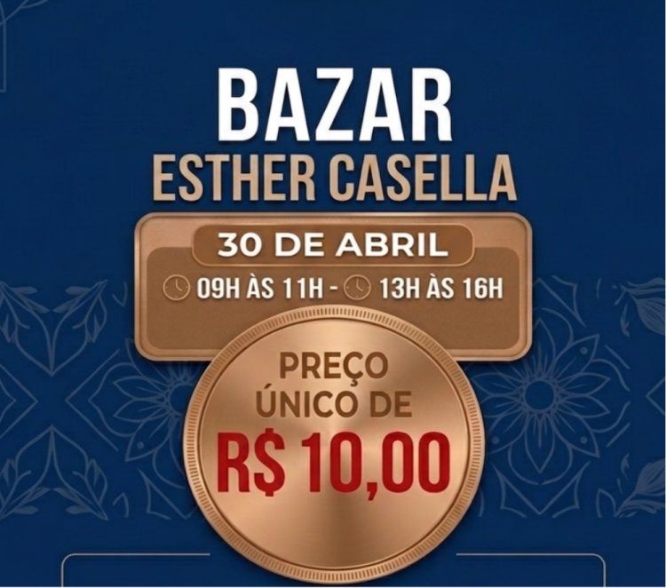 Bazar da APAE de Mogi das Cruzes oferece peças seminovas a preço único de R$ 10