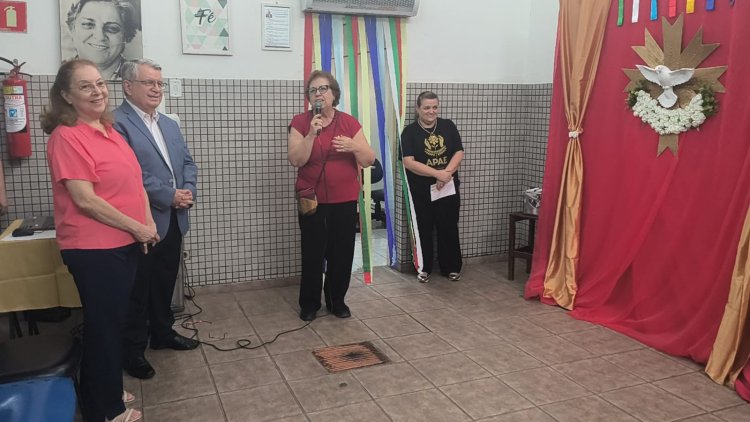 APAE de Mogi das Cruzes recebe Sub-Império do Divino Espírito Santo 2026 em momento de fé, gratidão e inclusão
