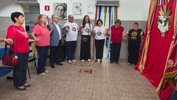 APAE de Mogi das Cruzes recebe Sub-Império do Divino Espírito Santo 2026 em momento de fé, gratidão e inclusão