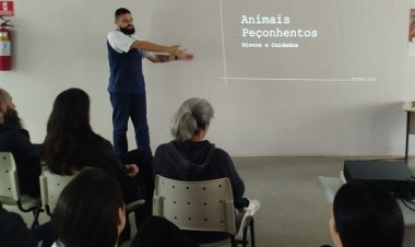 Núcleo Rural da APAE de Mogi promove palestra sobre prevenção de acidentes com animais peçonhentos