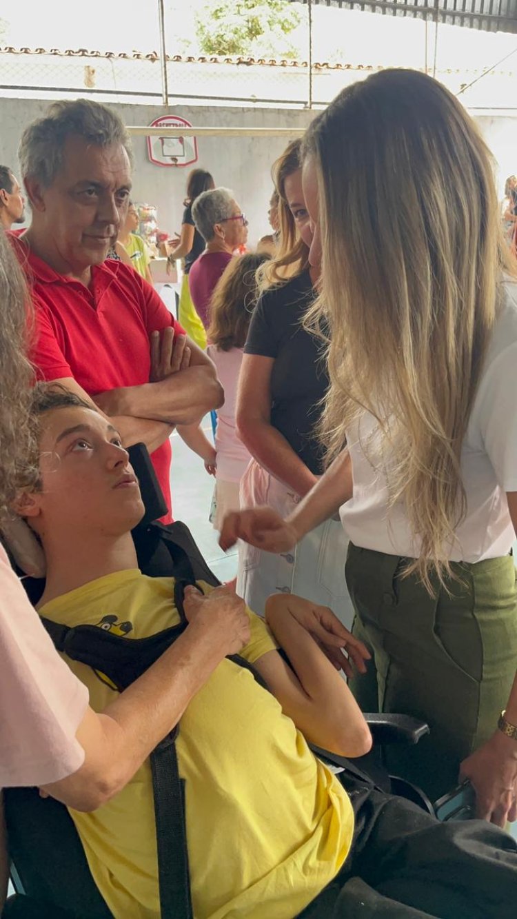 Famílias ganham protagonismo em evento da APAE de Salto com presença da presidente da FEAPAES-SP