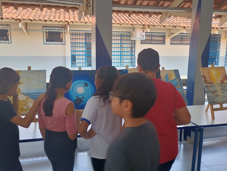 Arte e Inclusão: Exposição Itinerante celebra o Abril Azul em Taquaritinga.