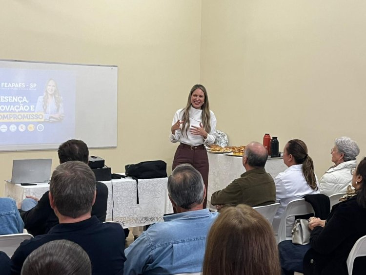 Dra. Cristiany fortalece a rede apaeana durante encontro do Conselho Serra dos Cristais em Itatiba