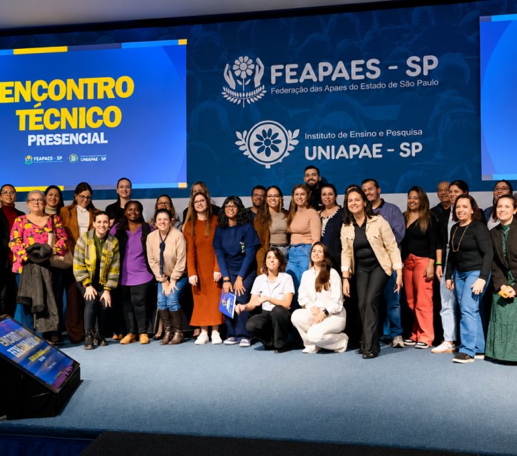 APAE de Mogi das Cruzes participa de Encontro Técnico Presencial da FEAPAES-SP e reforça foco nas famílias e na atuação em rede