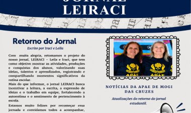 Jornal estudantil amplia visibilidade das práticas pedagógicas desenvolvidas na APAE de Mogi das Cruzes