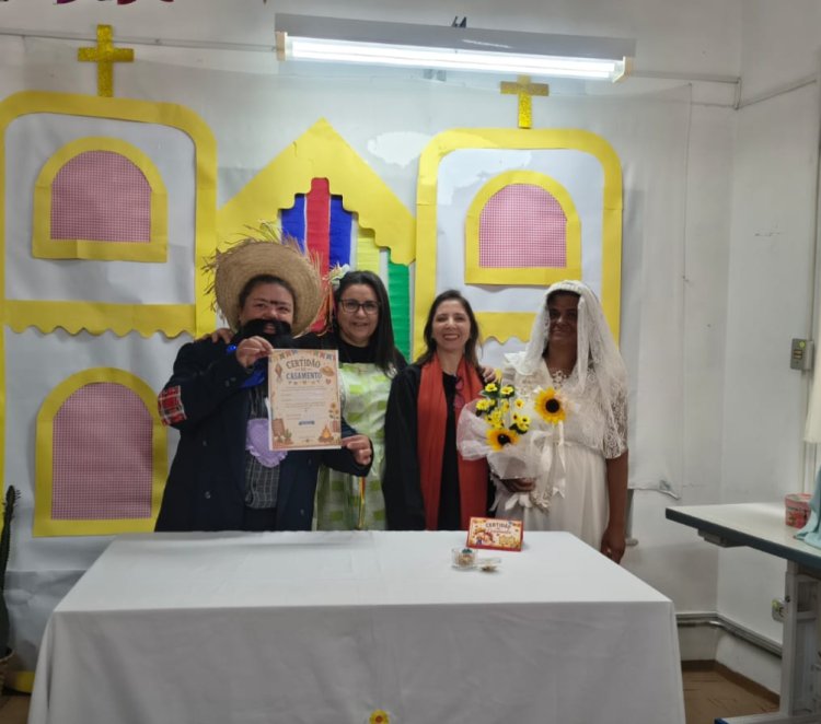 APAE de Mogi das Cruzes encerra ciclo do Serviço de Convivência e Fortalecimento de Vínculos com arraiá para cuidadores e responsáveis