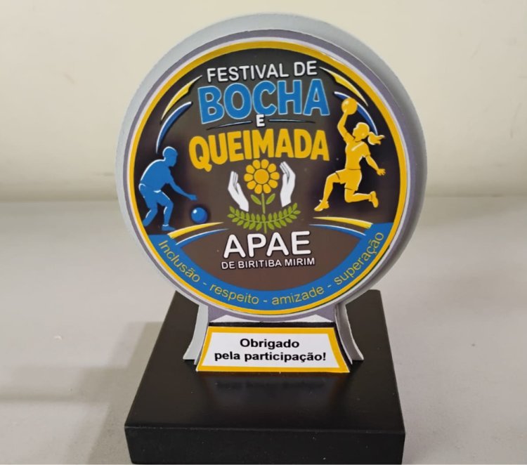 Alunos da APAE de Mogi participam do 1º Festival de Bocha e Queimada em Biritiba Mirim