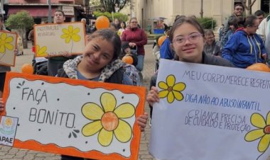 Passeata Faça Bonito, da APAE de Tatuí, reúne comunidade em defesa dos direitos de crianças e adolescentes