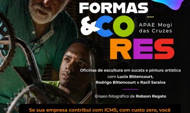 Projeto Formas e Cores levará arte, inclusão e sustentabilidade a 55 alunos da APAE de Mogi das Cruzes