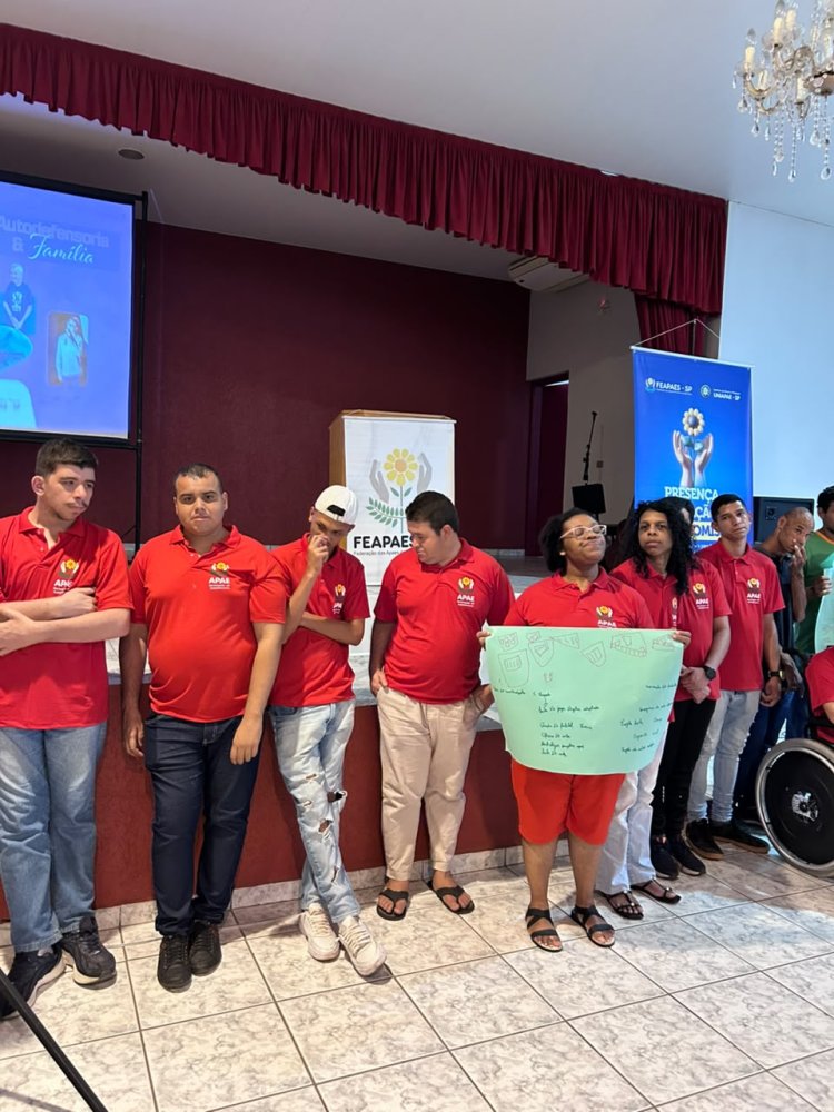 CONNECTA FEAPAES-SP fortalece a autodefensoria e o protagonismo em Osvaldo Cruz