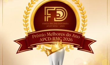 Cirurgiã-dentista do projeto Sorrisos que Brilham da APAE de Mogi concorre ao Prêmio Melhores do Ano 2026 da APCD-RMC