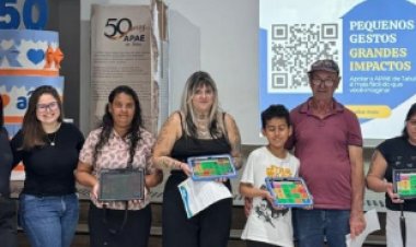 APAE de Tatuí inicia projeto de Comunicação Aumentativa e Alternativa para ampliar a voz de crianças com necessidades complexas de comunicação